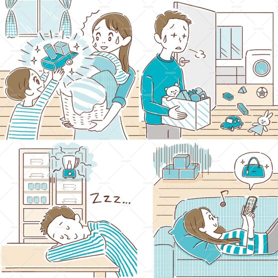 家事イラスト