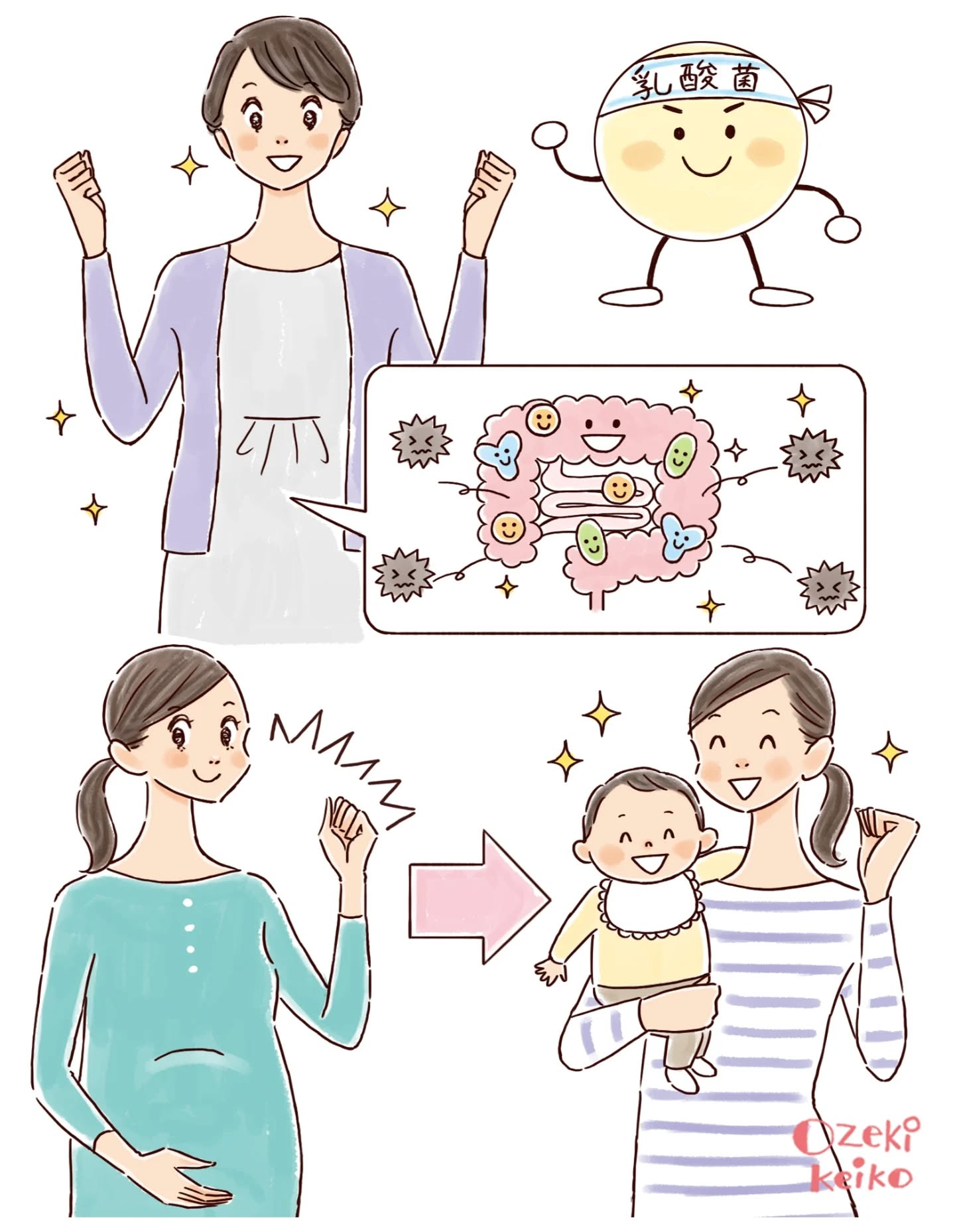 たまひよ様、WEBタイアップ広告用イラスト。
この度も楽しく描かせていただきました👩👶♡

#illustrator #artwork#イラストレーター#女性イラスト#マタニティイラスト#赤ちゃんイラスト
#ozekikeiko#小関恵子