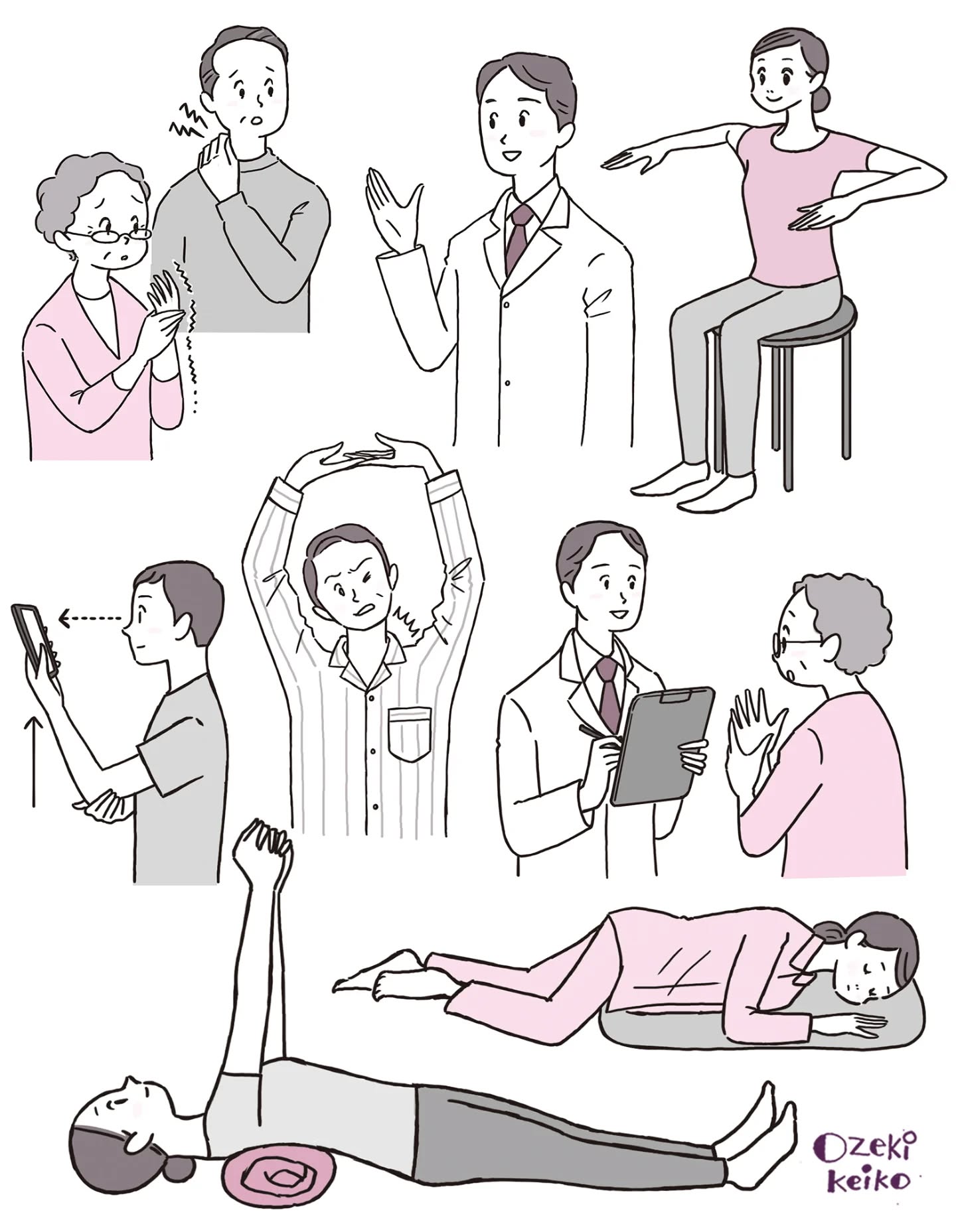 「きょうの健康4月号」
4月号は扉絵もあり、老若男女たくさん描かせていただきました☺️

#illustrator#artwork#イラストレーター#挿絵ozekikeiko小関恵子