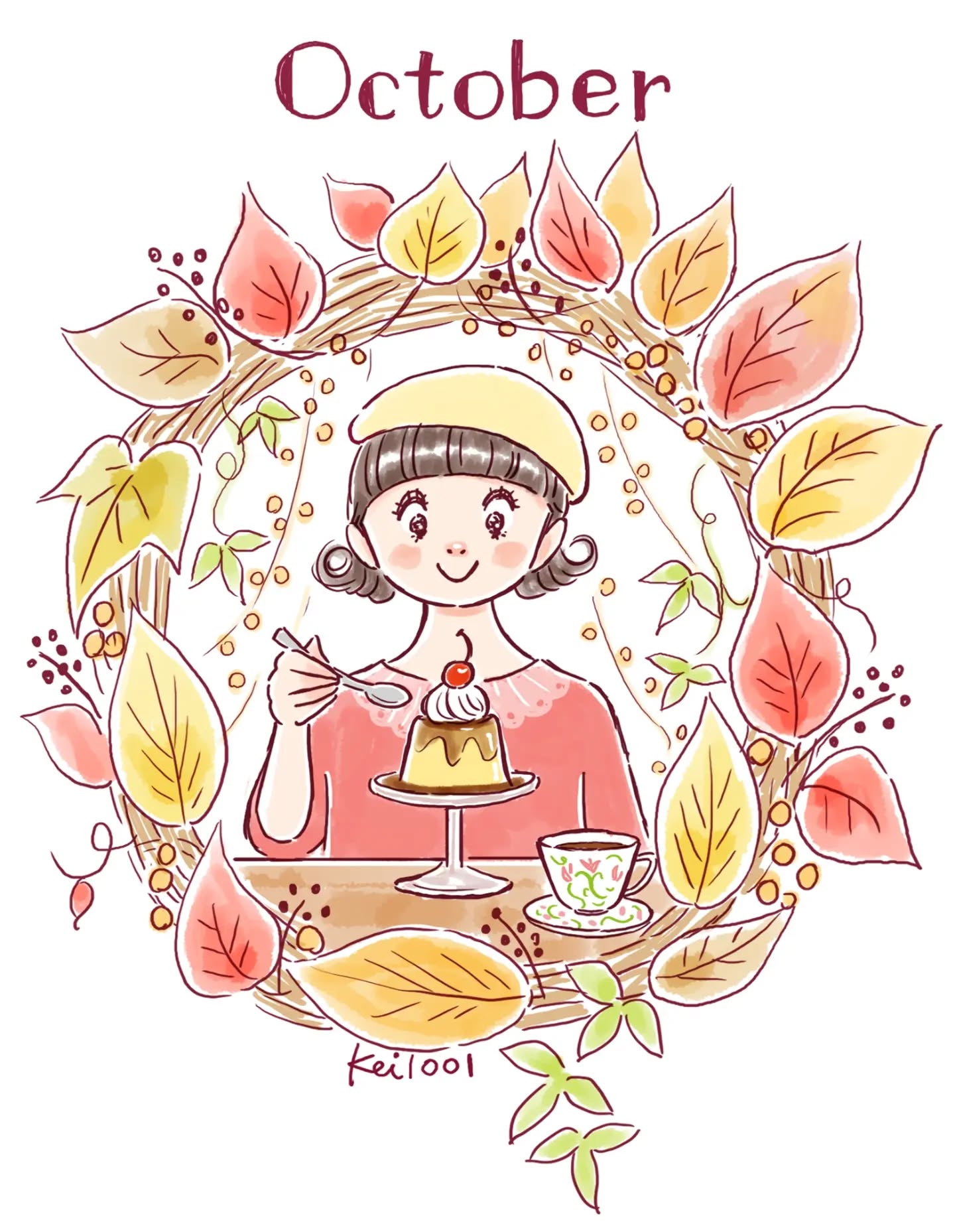 October🍂
今日から10月✨