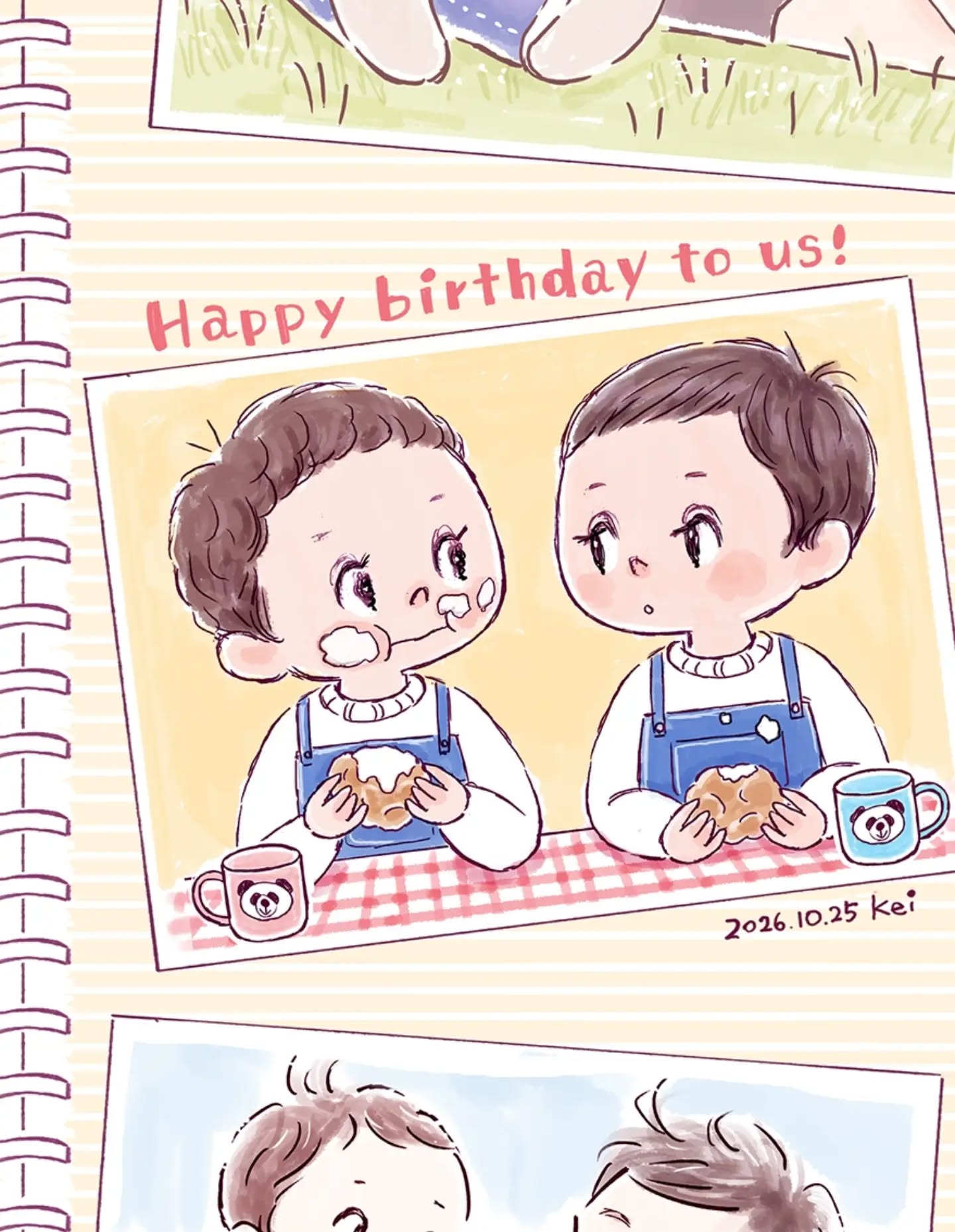 Happy Birthday to us!🎉

これからも末永くよろしくね。

いろいろあるけど、楽しくいこう😁