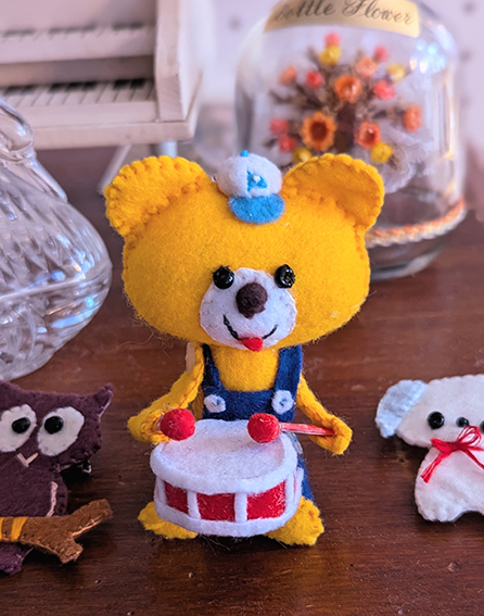 レトロなクマさん🐻🥁