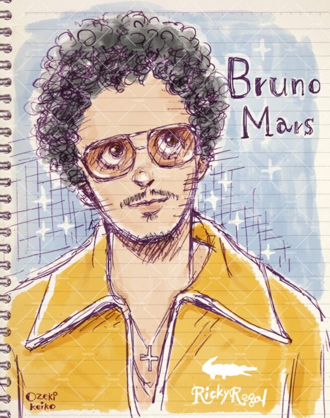 ちょっと、いかついブルーノ・マーズ