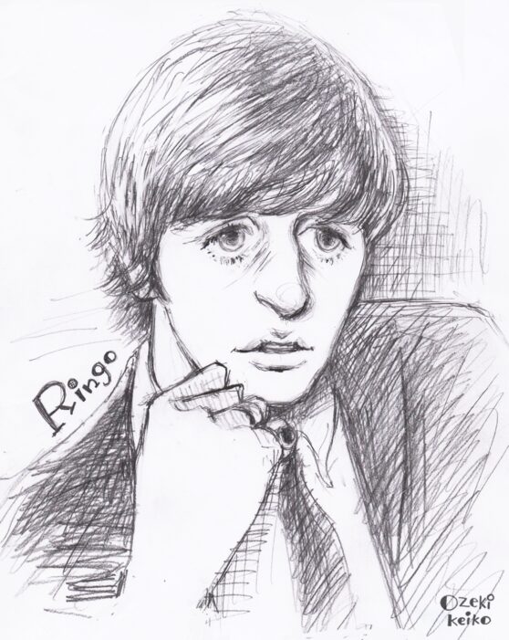 Ringo Starr / リンゴ・スター　鉛筆画