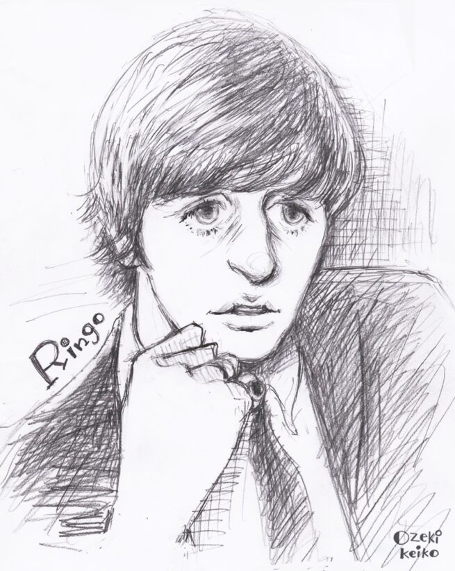 Ringo Starr / リンゴ・スター 鉛筆画