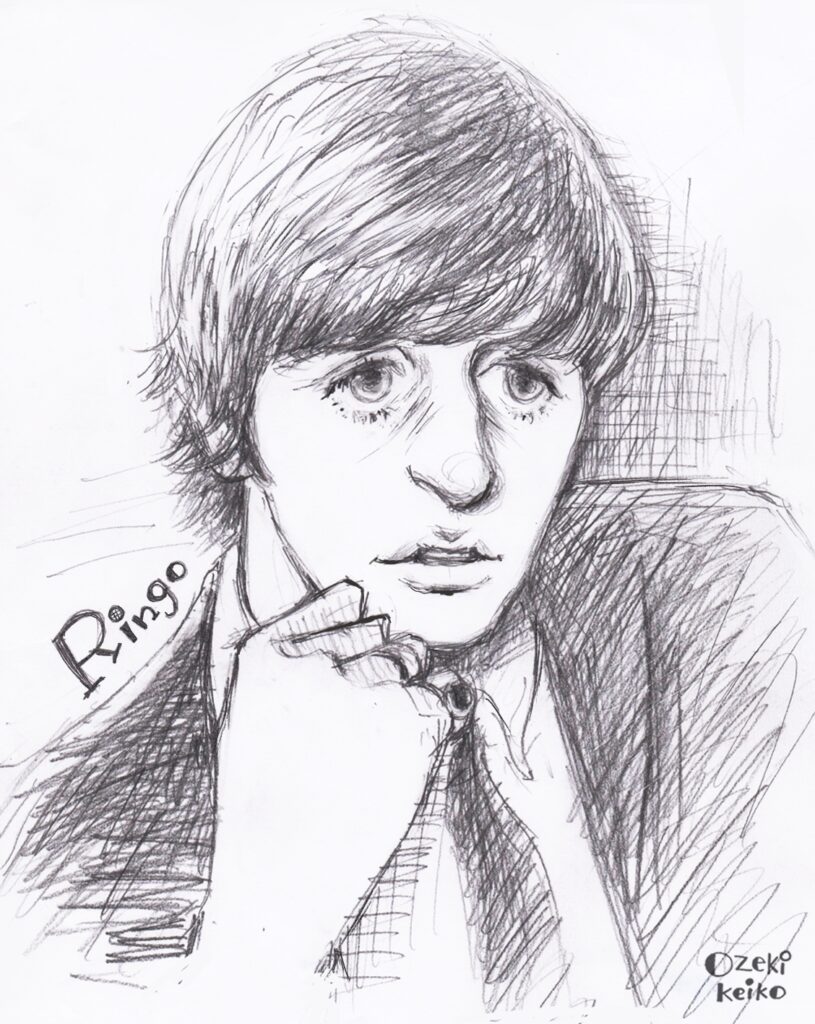 Ringo Starr / リンゴ・スター 鉛筆画