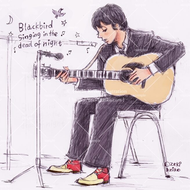 Paul mccartney/ blackbird