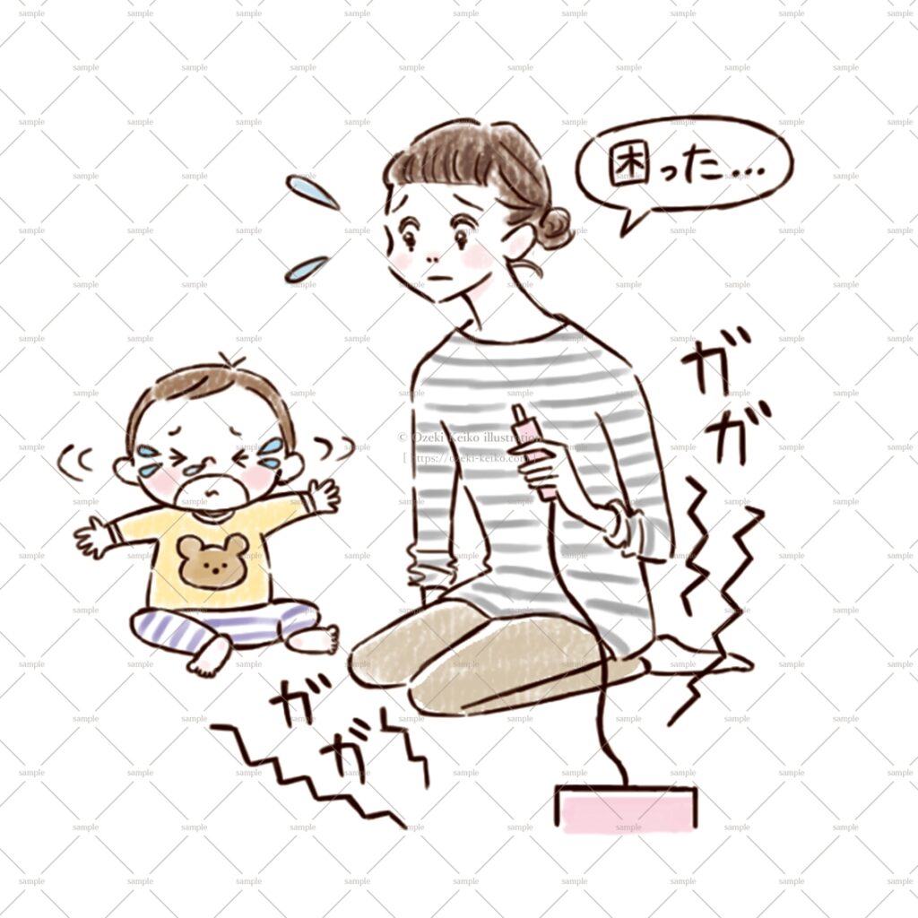 赤ちゃんイラスト ママイラスト